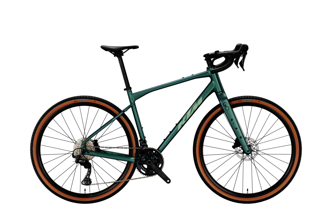 KTM Gravelator 10 KTM Gravelator 10 je dobavljiv v dveh barvnih različicah