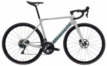 BIANCHI SPRINT ICR SHIMANO 105 DI2 light grey iridescent 2024 KOLO