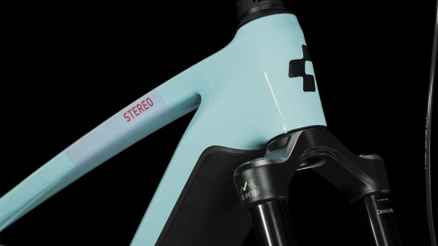 Cube Stereo Hybrid 160 HPC carbon Race 750 27.5 iceblue´n´black kolo