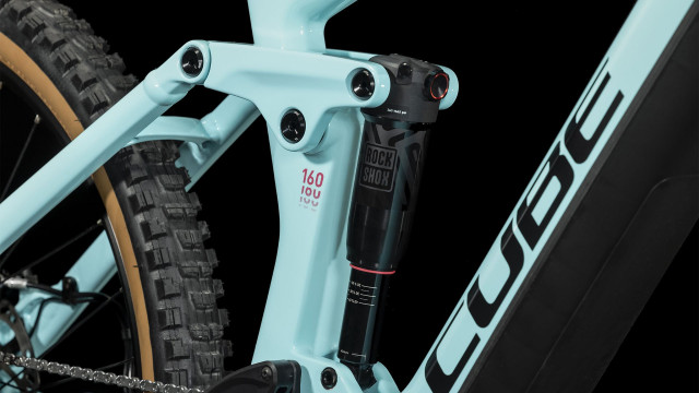 Cube Stereo Hybrid 160 HPC carbon Race 750 27.5 iceblue´n´black kolo