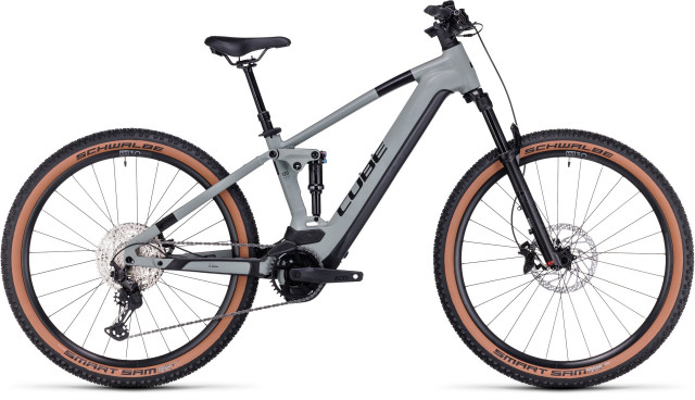 Cube Stereo Hybrid 120 SLX 750 swampgrey´n´black kolo