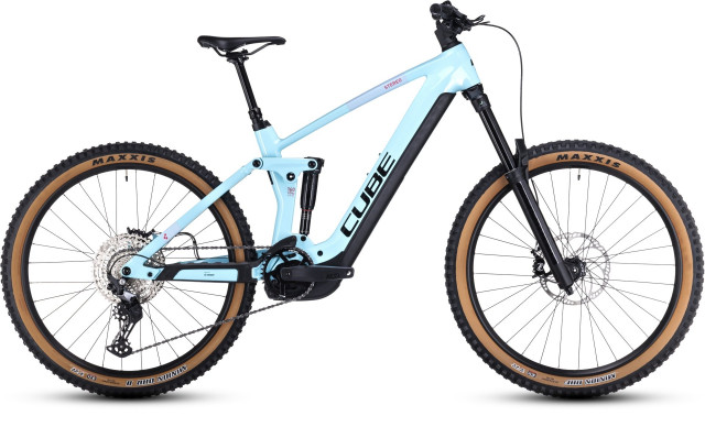 Cube Stereo Hybrid 160 HPC carbon Race 750 27.5 iceblue´n´black kolo