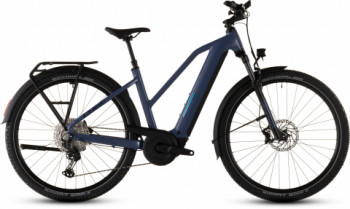 Cube Nuride Hybrid EXC 800 jeansblue´n´blue Trapeze 2026 Kolo