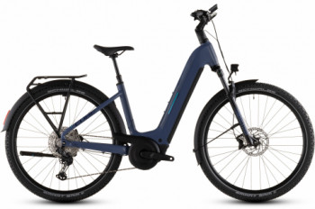Cube Nuride Hybrid EXC 800 jeansblue´n´blue Easy Entry 2026 Kolo