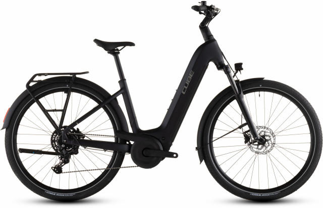 Cube Touring Hybrid ONE 600 coal´n´chrome Easy Entry 2026 Kolo