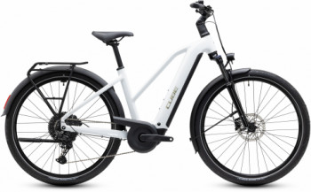 CUBE Touring Hybrid ONE 600 metallicwhite 'n' chrome 2027 kolo