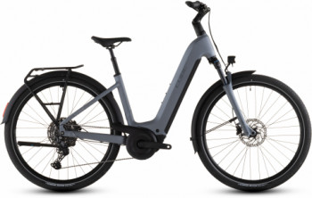 Cube Touring Hybrid Pro 800 pearlgrey´n´grey Easy Entry 2026 Kolo