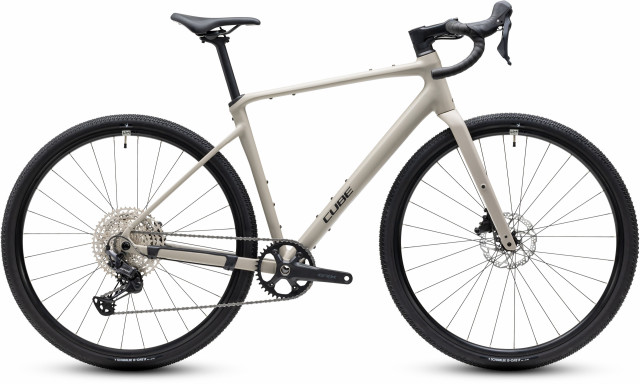 CUBE Nuroad EX oatgrey 'n' black 2027 gravel kolo