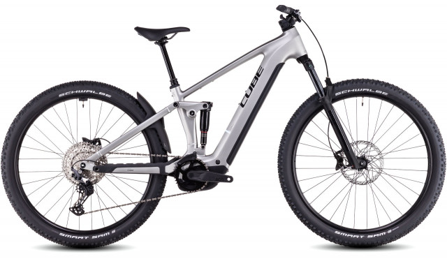 CUBE STEREO HYBRID ONE22 RACE 800 silver´n´black 2025 KOLO