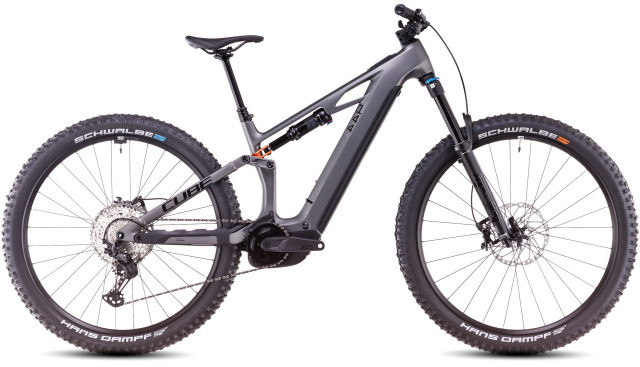 CUBE STEREO HYBRID ONE44 HPC carbon SLX 800 slabgrey´n´orange 2025 KOLO