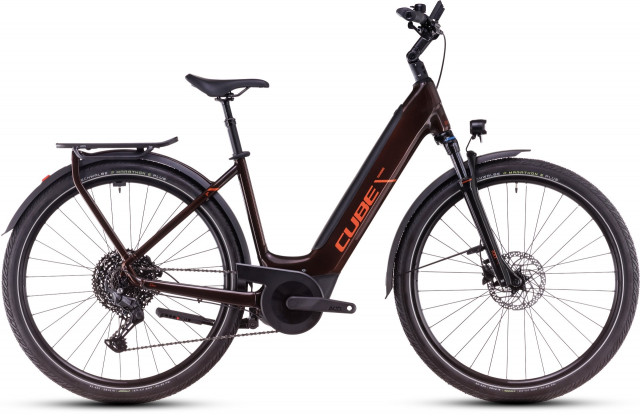 Cube Touring Hybrid Pro 625 cinnamon´n´orange Easy Entry 2025 kolo