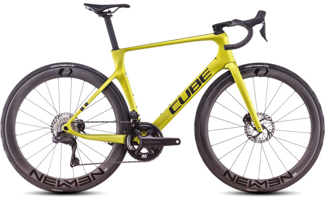 CUBE AGREE C:62 carbon RACE flashlime´n´black 2025 KOLO